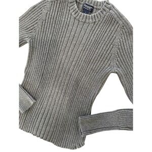 American Eagle Outfitters Youth Cable Knit Sweater Size Large Preppy Cozy